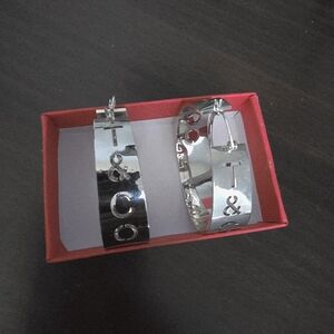 Silver Hoop Earrings